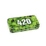 420 Green - Metal Tobacco Tin by V Syndicate