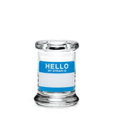 420 Science - Classic USA Glass Jars - Hello My Strain Is