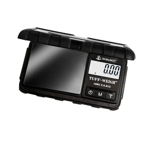 SALE!! On Balance -TUF-100 Tuff-Weigh Pocket Digital Scales 100g x 0.01g - Black