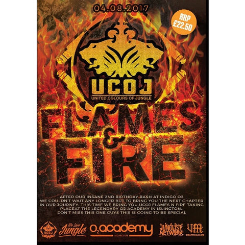 United Colours Of Jungle - Flames and Fire Cd Pack