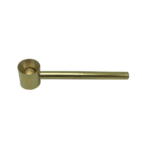 Screenless 10cm Metal Brass Pipe