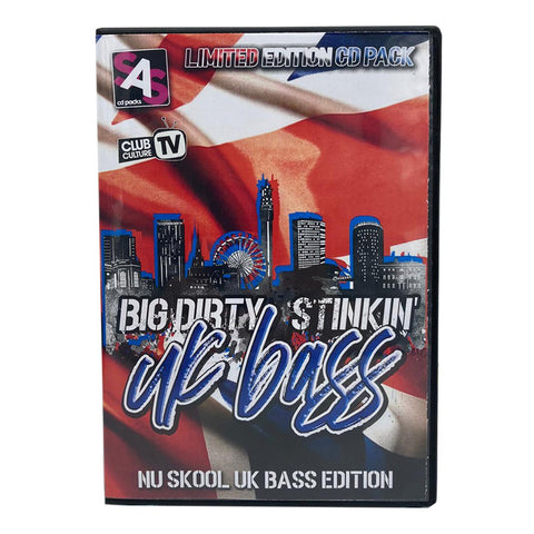 S.A.S - Big Dirty Stinkin' UK Bass - 4 x CD Pack