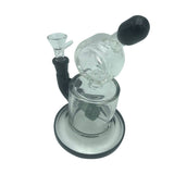 Glass Bong - 17cm With Inline Percolator XGB24