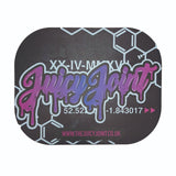 Juicy Joint - Rolling Tray & Magnetic Cover - Purple / Pink Grade