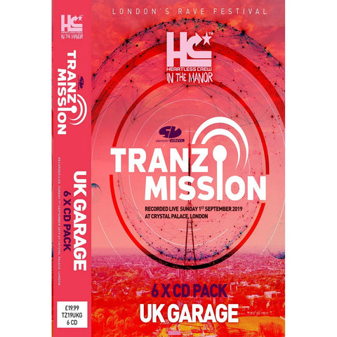 Tranzmission 2019 - UK Garage CD Pack