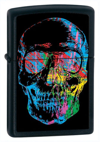 Zippo X-Ray Skull Black