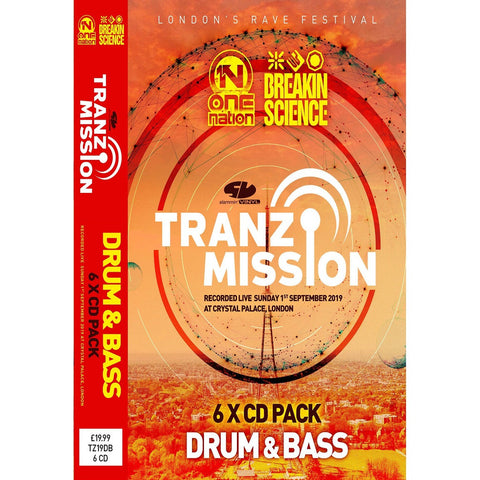 Tranzmission 2019 - Drum And Bass CD Pack