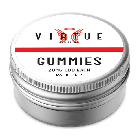 SALE!! CBD Virtue 7 x Gummies - 140mg per pack