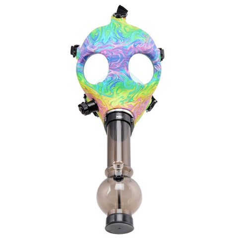 Atomic Psychedelic - Gas Mask with Waterpipe