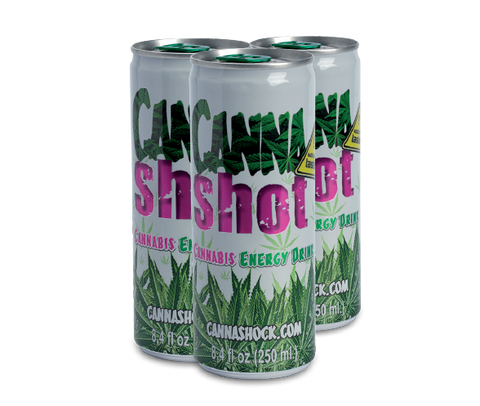 Cannashock Cannashot Cannabis Energy Drink 250ml - The JuicyJoint