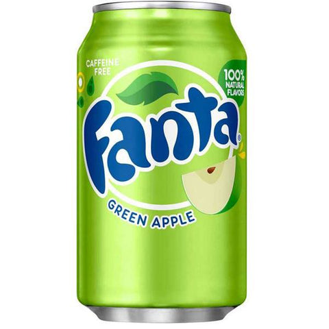 Fanta Green Apple - 12oz 335ml American Can