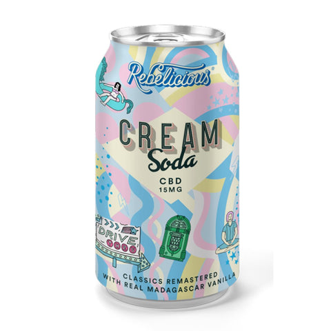 Rebelicious - Cream Soda CBD Drink