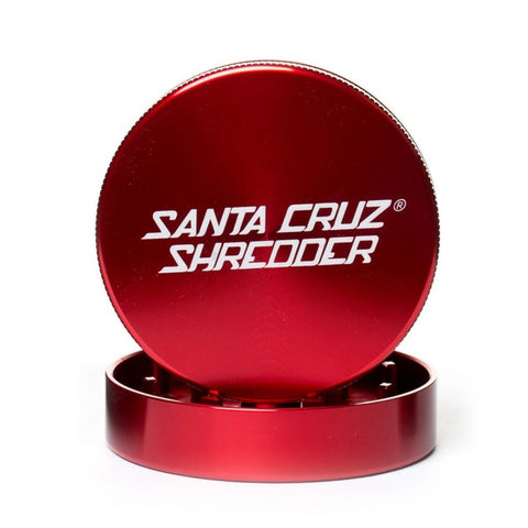 Santa Cruz Shredder - Metal Grinder 2pc Large Red