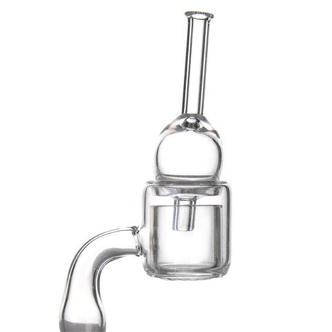 Ghetto Bangers - Double Wall Quartz Banger Nail With Carb Cap - 18mm Female
