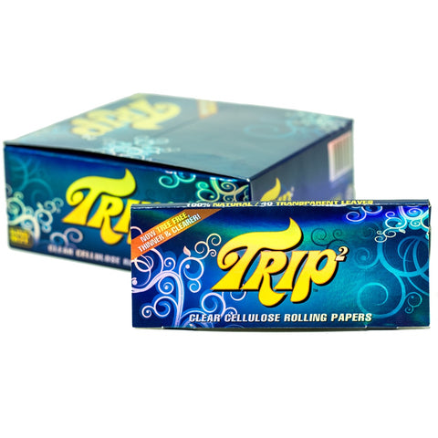 Trip - Clear Cellulose - King Size Rolling Papers