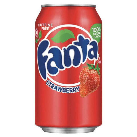 Fanta Strawberry - 12oz 355ml American Can
