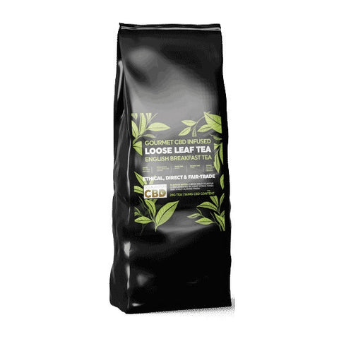 Equilibrium - English Breakfast Gourmet Loose Leaf CBD Tea Bags x 12