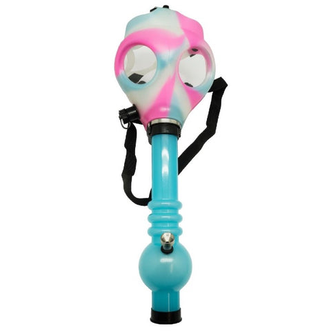 Glow in the Dark - Gas Mask with Waterpipe