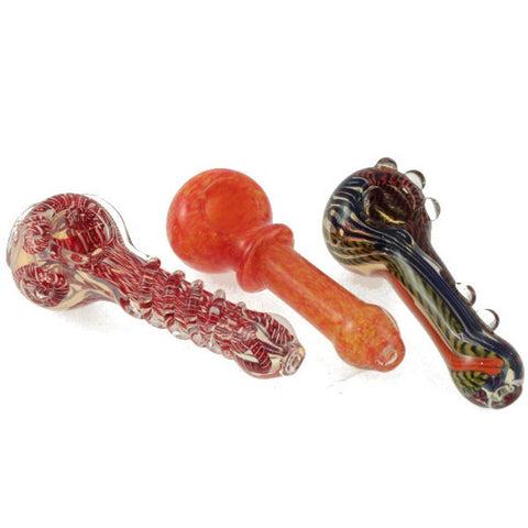 5" Heavy Duty Coloured Glass Pipe - The JuicyJoint