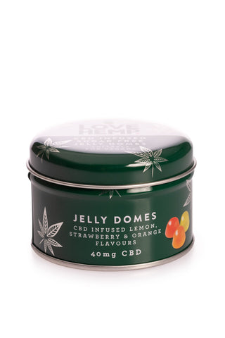 Love Hemp - 40mg CDB Infused Free Jelly Domes (Vegan & Sugar Free)