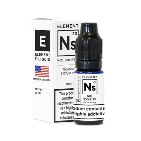 Ns 20 Nic Salt Booster 10ml By Element E-Liquids - The JuicyJoint