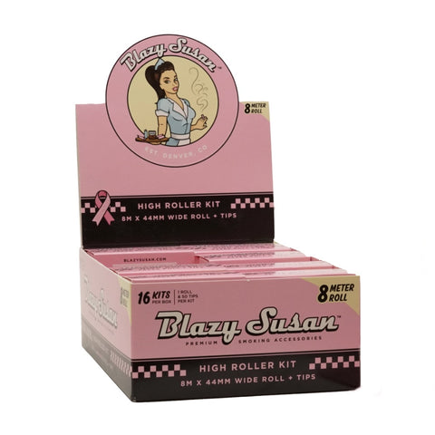 Blazy Susan - High Roller Kit - Pink Papers on a Roll with Tips - Box of 16
