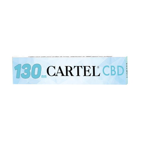 Cartel - CBD Infused Extra Long Rolling Papers with Tips - 130mm