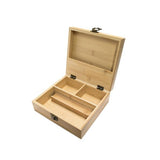 Chongz - "White Leaf" Bamboo Rolling Box - Large