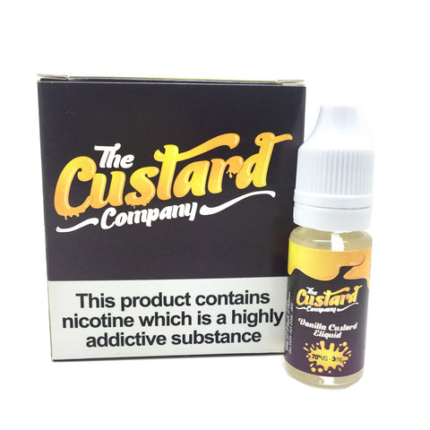 Sale!! The Custard Company - Vanilla Custard Premium  E-liquid Multipack 3 x 10ml