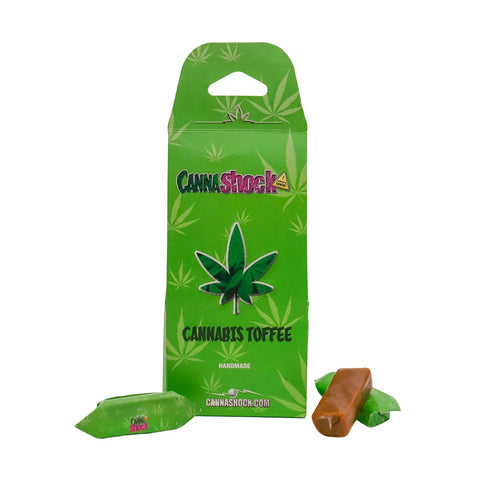 SALE!! Cannashock Cannabis Toffees - 120g Pack