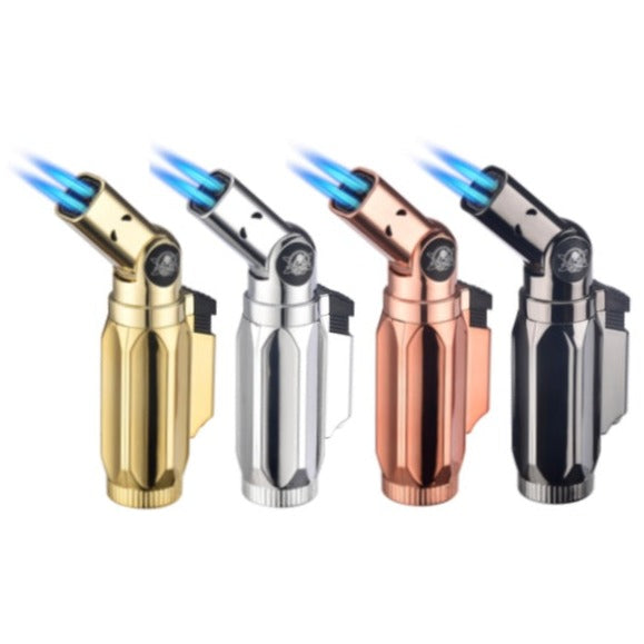 Champ High HSS Quad Turbo Jet Flame Metal Lighter Torch The JuicyJoint