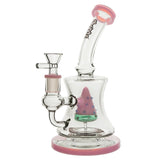 Chongz  "Cooked" Bong - Percolator Waterpipe Bong - Purple Trim