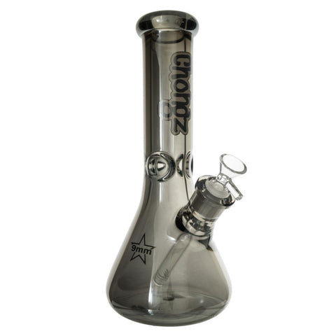 Chongz "TLC" - 29.5cm Smoke Grey - 9mm Thick Glass Waterpipe Bong