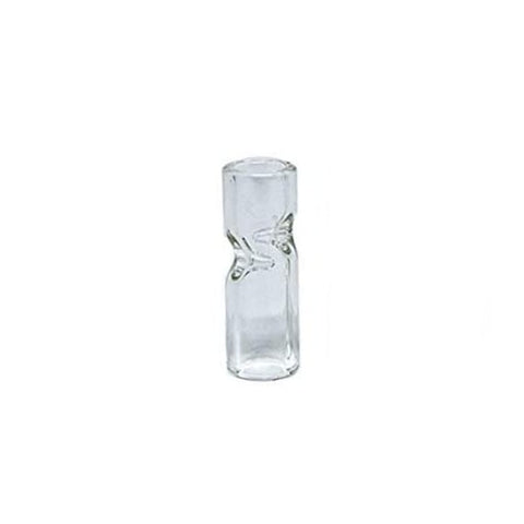 Chunky Wide Glass Tips - Clear - Each