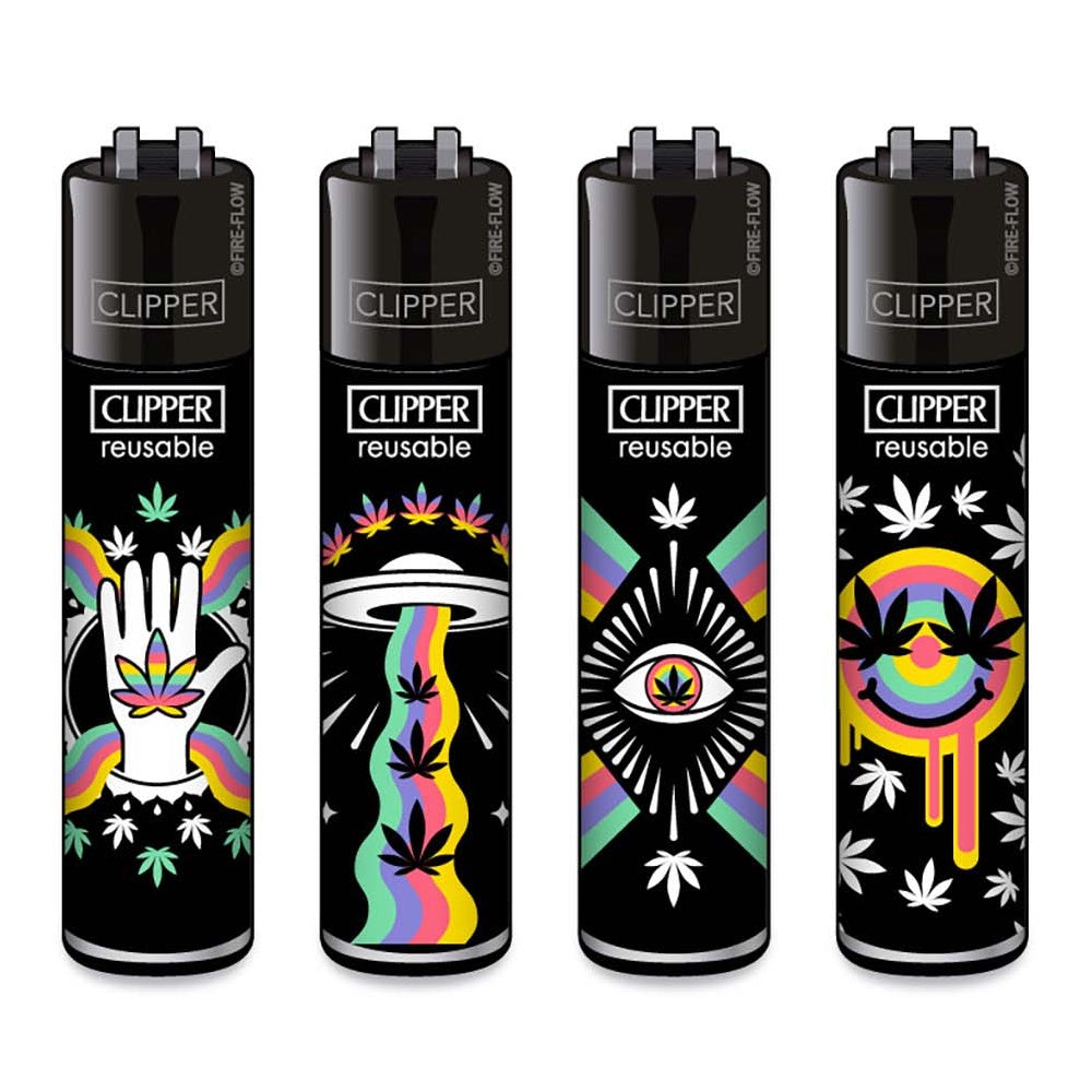Clipper Lighter 420 Rainbow The JuicyJoint Clipper Lighter 420 Rainbow The JuicyJoint