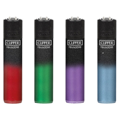 Clipper Lighter - Black Crystal Gradient