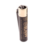 RAW Clipper Lighter - Special Edition Black with Gold Top