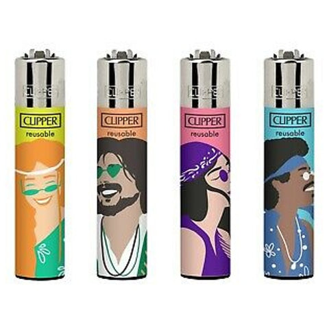 Clipper Lighters - Hippie Peace 4A