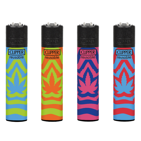 Clipper Lighters - Illusion Weed