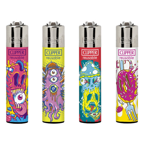 Clipper Lighters - Psycho Monsters