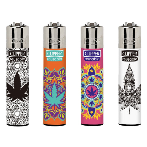 Clipper Lighter - Weed Mandala 3