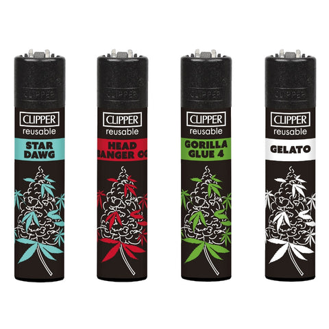 Clipper Lighters - Top Leaves
