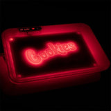 Cookies LED Glow Tray X - USB Red Rolling Tray