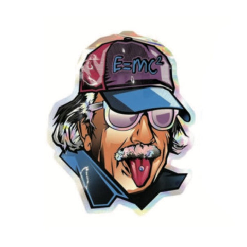 Einstein - Custom Shape Mylar Bags - 10cm x 12.8cm - Each