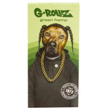 G-ROLLZ - Green Organic Hemp King Size Rolling Papers - Reggae / Rap