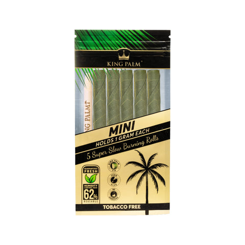 King Palm - Hand Rolled Palm Leaf Blunts - Mini Pack of 5