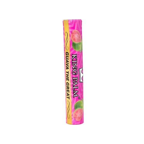 King Palm - Guava the Great - Terpene Infused Hand Rolled Palm Leaf Blunts - Single Roll