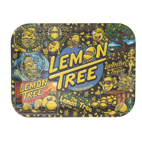Lemon Life SC - Lemon Tree Blue Dot - Rolling Tray - Designed by Jimbo Phillips