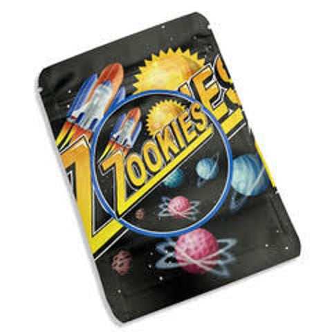 Designed Mylar Bag -Zookies - 9cm x 12.5cm - Pack of 10