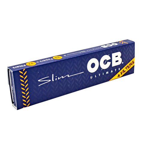 OCB - Ultimate Slim Kingsize Papers With Tips